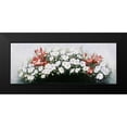 thumbnail image 2 of Motz, Peter 18x9 Black Modern Framed Museum Art Print Titled - Flowers bouqet, 2 of 5