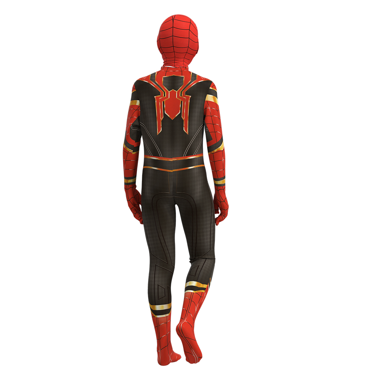 KEPZEAL Kids Superhero Cosplay Costume Zentai Halloween Jumpsuit for Child Boys Fancy Dress Suit