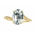 thumbnail image 2 of Tommaso Design� Oval 10x8mm Genuine White Topaz Ring, 2 of 9