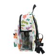 thumbnail image 4 of FORMRS Kids School Backpack with Front Zippered Pocket 12" Student Travel Daypack, Cartoon Dinosaur Pattern, 4 of 6