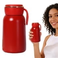 thumbnail image 2 of 10 oz Insulated Stainless Steel Carafe – Double Wall Vacuum Coffee Carafe, Keeps Hot Coffee & Water Hot for 12 Hours, 2 of 9
