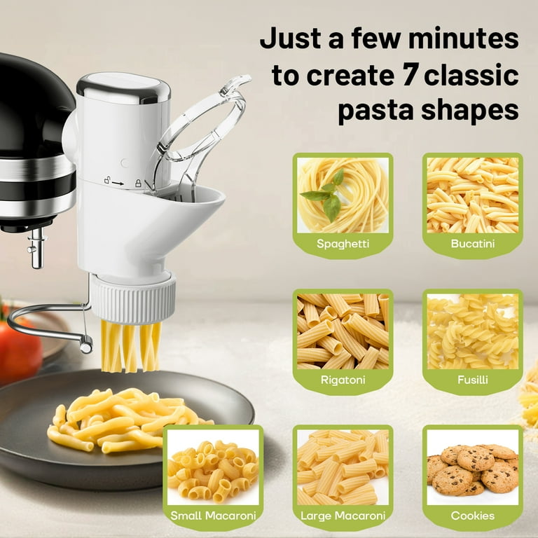 GVODE Pasta Extruder Attachment for KitchenAid Stand Mixers