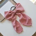 thumbnail image 1 of Hair Rope for Ponytail Styling - Bow Knot Fabric Streamer Rubber Band Head Rope Accessory for Everyday Wear, 1 of 6