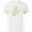 White, variant on Disney Princess Anyone Can Wear a Crown - Short Sleeve Cotton T-Shirt for Adults - Customized-Black