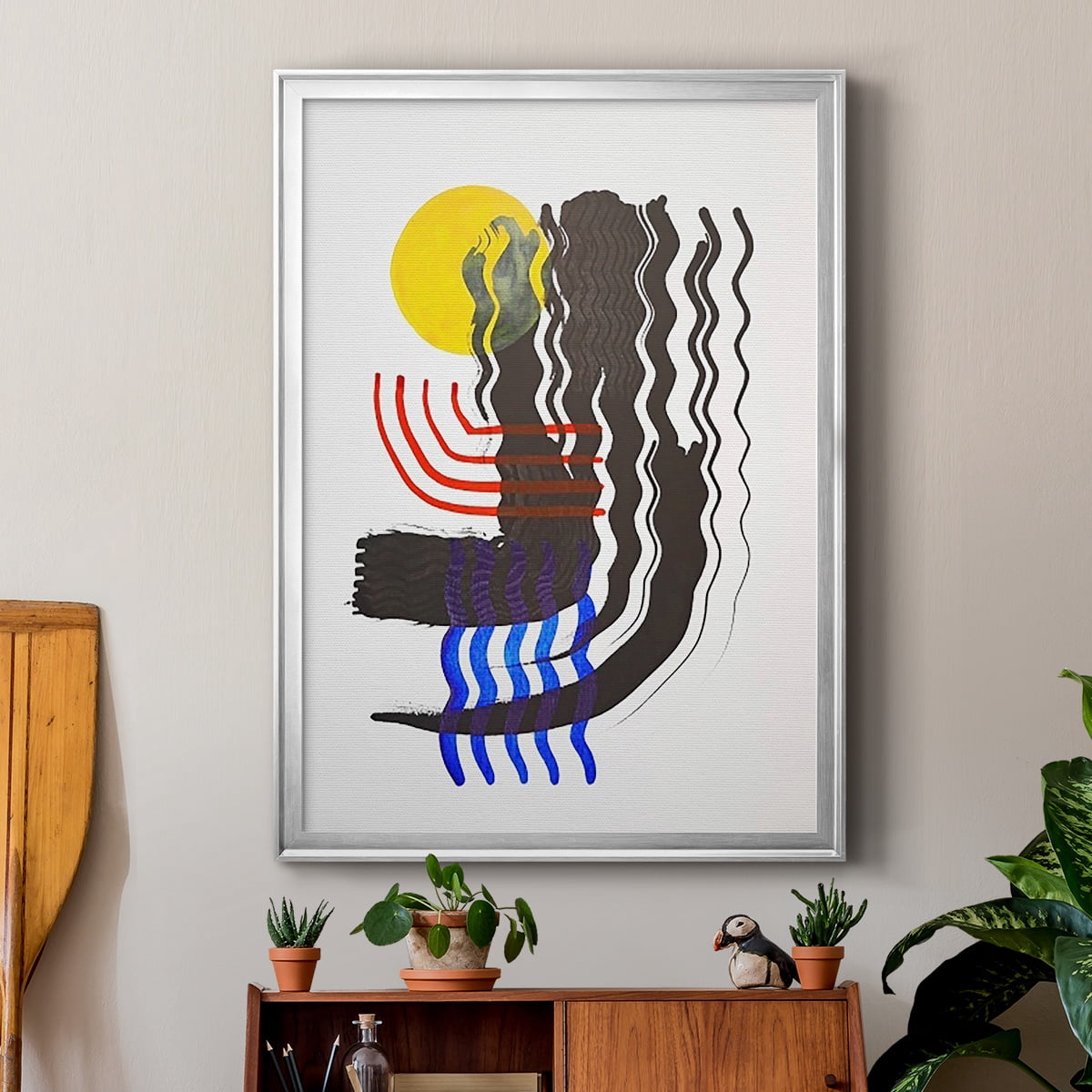 Shifting II Premium Framed Print, in Gold, Black, or Silver - Ready to Hang