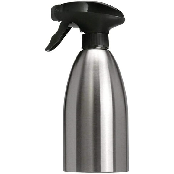 Stainless Steel Spray Bottle, Oil Sprayer Oil Spray Bottle Olive Oil, Portable Olive Oil Dispenser For Barbecue Kitchen Container (500Ml)