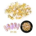 thumbnail image 1 of Iumwxz Décoration d'Ongles Étoile et Alliage Creux Roue de Manucure, 1 of 2