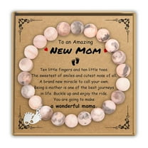 First Mothers Day Gifts for New Mom, New Mom Gifts as Mom to Be Gifts for Women After Birth, New Mom Bracelet for Mommy to Be, Mama to Be Bracelet as