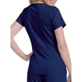 thumbnail image 5 of Urbane by Landau Women's Sophie Crossover Tunic Scrub Top, Style 9577, 5 of 5
