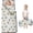 Robot and Gears Gray Pattern, variant on Robot and Rockets Red Pattern Teens Toddler Nap Mat with Pillow, Sleeping Mat Bag for Preschool Daycare 59"x22"