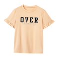 thumbnail image 4 of Camiseta de mujer con cuello redondo, camiseta básica, camisetas de verano para vacaciones, desplazamientos, calle, playa, trabajo L, 4 of 8