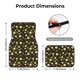 thumbnail image 5 of Balery Honey Bees With Flowers Juego de 4 Alfombrillas para Auto, Revestimientos de Caucho Resistente, Diseño Antideslizante, 5 of 7