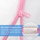thumbnail image 4 of Uxcell 4Pack 6.3x6.7Inch Cylinder Mesh Laundry Bags Bra Washing Bag for Underwear, Pink Zipper, 4 of 7