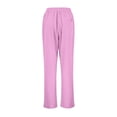 thumbnail image 5 of Gunia Wide Leg Pants For Girls Stylish Comfortable Casual Soft Everyday Wear With Elastic Waist Playful Outdoor School Trousers 4-15 Years, 5 of 6