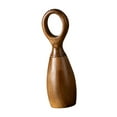 thumbnail image 2 of CarpNettore Manual Grinding Container Wooden Automatic Salt Shaker for Kitchen Home Gift 1 PC, 2 of 9