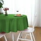 thumbnail image 5 of Mantel Redondo de 203,2 Cm (80 Pulgadas) | Ideal para El Hogar, Bares y Restaurantes | Fibra de Poliéster | 9 Colores | Verde | Lavable | Resistente a Las Manchas | Perfecto para Mesas Redondas | 1 U, 5 of 6