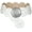 C-white, variant on Women Western Leather Belt Boho Dics Conch Waist Belt for Dress Jeans