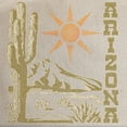 thumbnail image 2 of CafePress - Vintage Arizona Cactus And Sun - Adjustable 100% Brushed Unisex Casual Cotton Baseball Cap, Beige, 1, 2 of 2