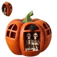 thumbnail image 4 of Calabaza De Halloween Linterna No Deslumbrante Decoración Bar Casa Embrujada Decoración Accesorios Moda Fantasma Festival Decoración Led Calavera Faro Duradero Con Patrón De Calavera Para Iluminación matsuzay HA027989-01, 4 of 7