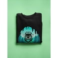 thumbnail image 3 of Eyes Of The Forest. Sweatshirt Men -Image by Shutterstock, Male Small, 3 of 4