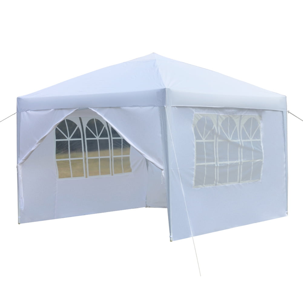 Aimee Lii 116"x116" Canopy Tent Heavy Duty Canopy, Outdoor Tent Canopy for Wedding Party Event Tent, White Aimee Lii 116"x116" Canopy Tent Heavy Duty Canopy, Outdoor Tent Canopy for Wedding Party Event Tent, White