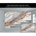 thumbnail image 5 of Gray And White Rendered Marble Texture 3D Wall Murals Wallpaper, Abstract Cracks Wall Poster Murals, Wall Painting Art Wallpaper For Living Room And Bedroom 98.4"W x 68.9"H (Not Peel and Stick), 5 of 6