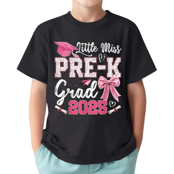Hiijoy Kids Last Day of School T Shirt Short Sleeve Graphic Tee for Boy & Girl, Sizes 1-13