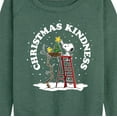thumbnail image 3 of Peanuts - Christmas Kindness - Women's Lightweight French Terry Long Sleeve Shirt, 3 of 6