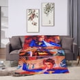 thumbnail image 3 of Cartoon Boys Girls Blanket Super Soft Cozy Warm Plush Throw Blanket, Lightweight Fuzzy Flannel Blankets for Couch Sofa Bed Travel and Camping Gifts 50"X40", 3 of 8