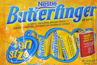 Nestle Butterfinger Candy Fun Size, 12.5 Oz.