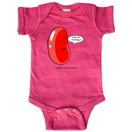 

Inktastic Easter Totally Jelly Bean Jealous Red Jelly Bean Gift Baby Boy or Baby Girl Bodysuit