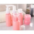 thumbnail image 2 of HEMOTON 9pcs Travel Bottles Refillable Cream Lotion Shampoo Liquid Bottles Kit with Tools (Pink), 2 of 8