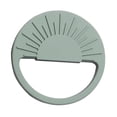 thumbnail image 1 of Dientes de bebé Molar chupete de silicona relajante juguete de dentición reutilizable chupar masaje para pacificar juguetes durmiendo pulsera 002 ejército verde Inevent BA002045-05, 1 of 7