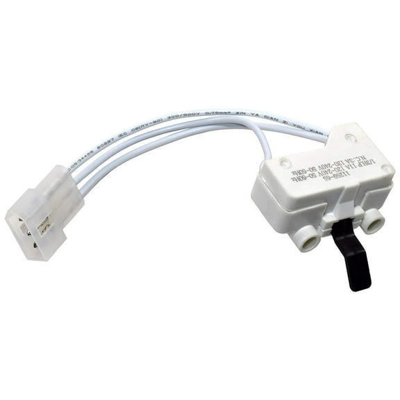 HQRP Dryer Door Switch for Estate EED4400SQ0 EED4400TQ0 EED4400VQ0 EED4400WQ0 EED4400WQ1
