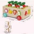 thumbnail image 5 of Juguetes educativos de madera Montessori para niños pequeños para bebés, niños y niñas de 2 a 3 años, juguetes de clasificación de formas, regalos para niños de 2 a 4 años, juego de habilidades motor TUNC Sencillez, 5 of 5