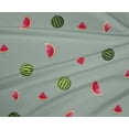 thumbnail image 4 of oneOone Polyester Lycra Fabric Watermelon Fruit Printed Craft Fabric BTY 56 Inch Wide, 4 of 4
