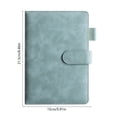 thumbnail image 3 of Sky Blue Paper Notebook Meeting Record Book Simplified Business Office Thickened 5.91X8.46 Inch, 3 of 7