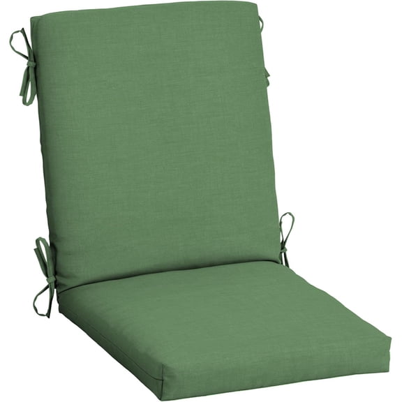 Outdoor Dining Chair Cushion, 20 x 20, Rain-Proof, Fade Resistant, Moss Green Leala