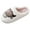 White, variant on Gaexia Women's Winter Slippers Cozy Couple Cow Print Cartoon Fuzzy Warm Shoes Indoor Outdoor Comfortable Non- Soft Sole