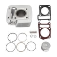 thumbnail image 2 of Kit De Juntas De Pistón De Cilindro, Fácil Instalación, Diámetro De 54 Mm, Kit De Extremo Superior De Anillos De Pistón De Cilindro De Alto Rendimiento Para TTR125L YBR125 150, 2 of 7