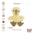 thumbnail image 6 of Waddle Duckling (Buttercup Yellow) - Bear & Me by Charlie Bears Plush, 6 of 6