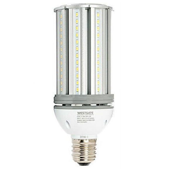 Westgate Lighting LED Corn Lamps - Super Bright Corn Bulb Lamp for IndoorOutdoor Home Office Warehouse Ceiling Light - UL Listed (36W 3000K Warm White)