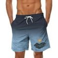thumbnail image 1 of Pantalones de Playa con Cordón Impreso con Cintura Elástica para Hombre, con Bolsillos para Uso Casual Y Al Aire Libre, 1 of 3