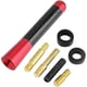thumbnail image 1 of Car Aerial Antenna toppers, 3inch Carbon Fiber Screw Radio Short Antenna Aerial aerials smart for Universal Car Modification(Red), 1 of 5