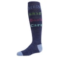 thumbnail image 3 of MeMoi Messy Hair Don't Care Knee High Socks 2-Pack - Girls - Female, 9-11, Assorted, 3 of 5