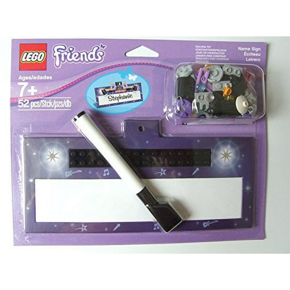 LEGO Friends Name Sign