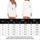 thumbnail image 2 of Trajes De Dos Piezas Conjunto de falda y blusa con doble cremallera para mujer, Top Sexy y traje de falda, ropa de uso diario suave y elegante Cgtredaw Blanco S para Mujer, 2 of 7