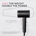 thumbnail image 6 of TYMO Ionic Hair Dryer with Diffuser & Comb Attachment, 300M Ions Blow Dryer for Curly Hair, Lightweight Travel Size with Cool Shot Button, Black, 6 of 7