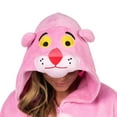 thumbnail image 2 of The Pink Panther Adult Kigurumi Hooded Costume Pajama Fleece One-Piece Union Suit Sleepwear Loungewear For Men Women, 2 of 6