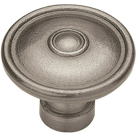 Liberty 38mm Diameter Rustique Ringed Knob, Available in Multiple Colors